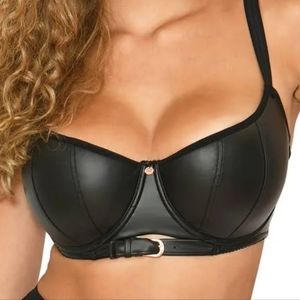 SCANTILLY by Curvy Kate Unleash Half Cup Bra, Black